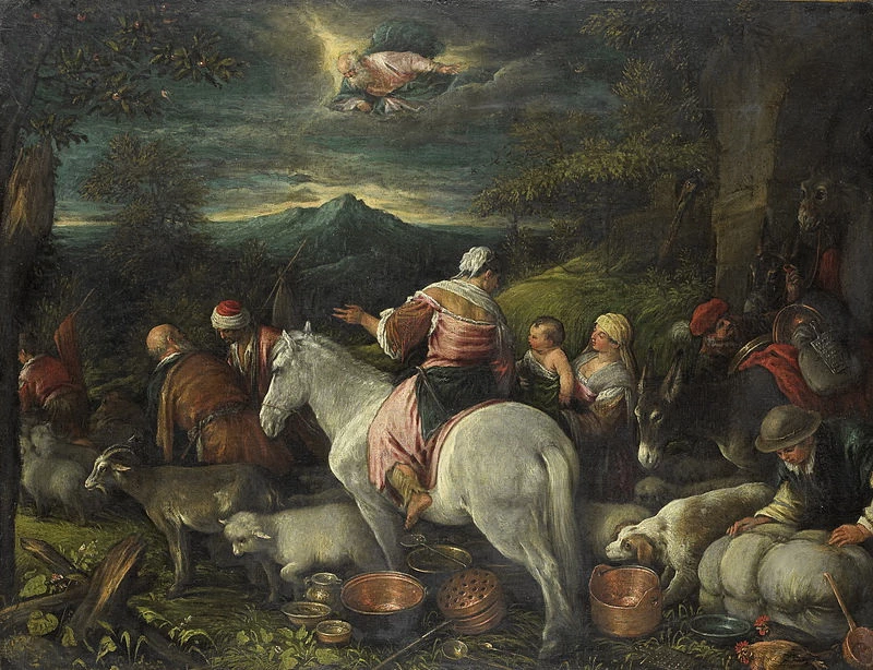  1-Abramo lascia Aral per l'Egitto-Rijksmuseum